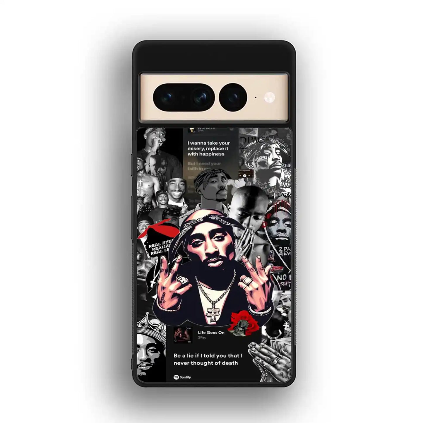 2 Pac Sakur Album Google Pixel 7 Pro Case