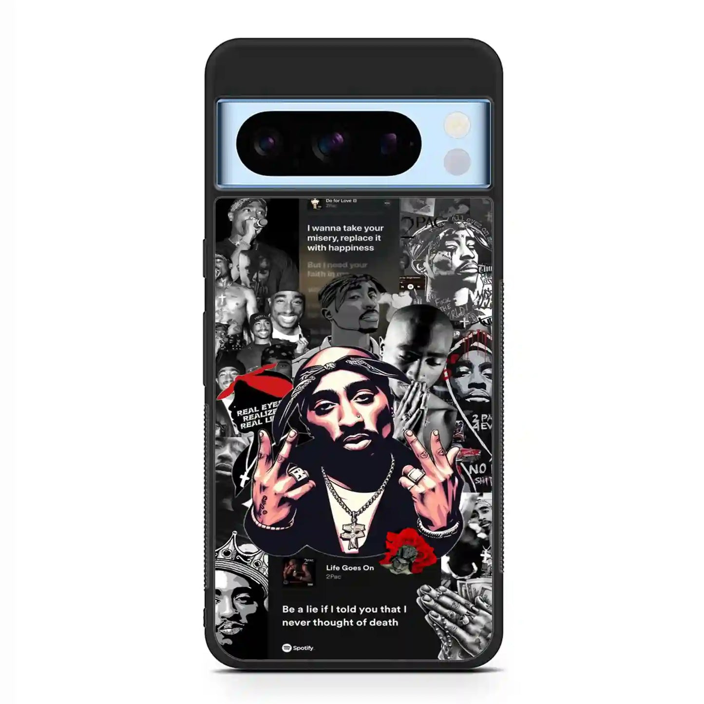 2 Pac Sakur Album Google Pixel 8 Pro Case