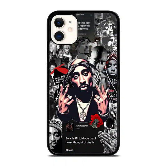 2 Pac Sakur Album iPhone 11 Case