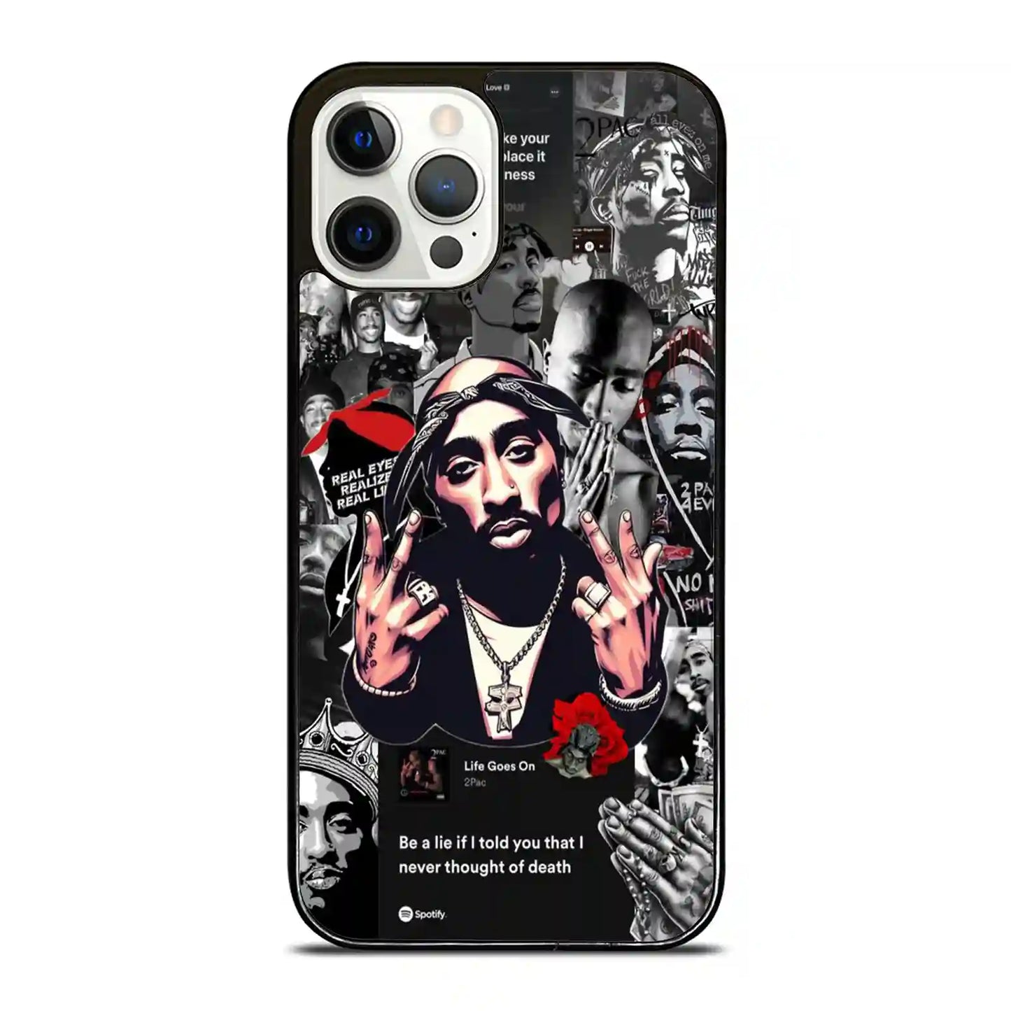 2 Pac Sakur Album iPhone 12 Pro Case