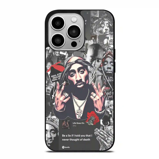 2 Pac Sakur Album iPhone 14 Pro Case