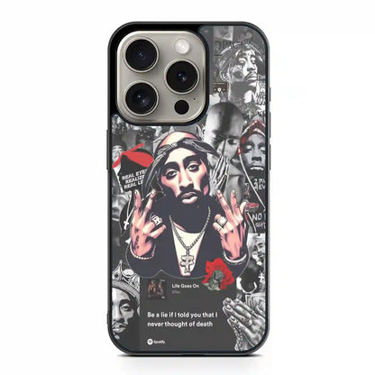 2 Pac Sakur Album iPhone 15 Pro Max Case