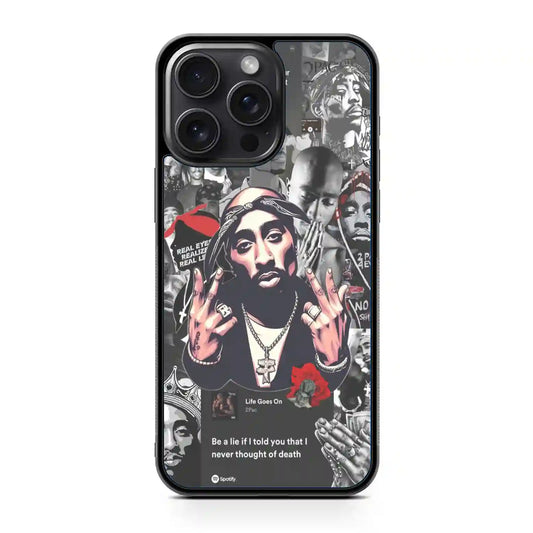 2 Pac Sakur Album iPhone 15 Pro Case