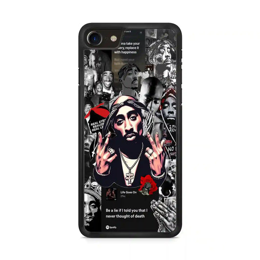 2 Pac Sakur Album iPhone SE 2020 Case