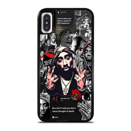 2 Pac Sakur Album iPhone X-XS Case