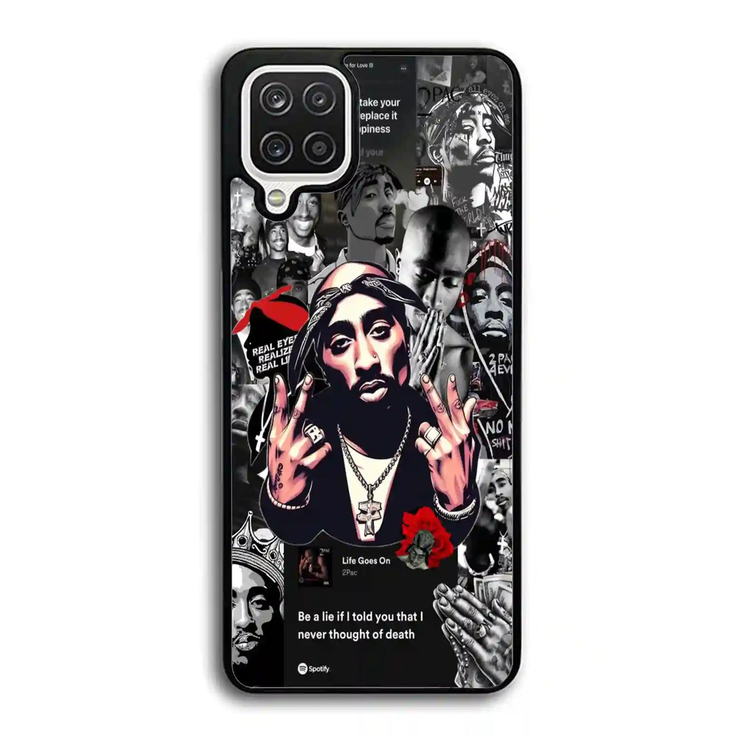 2 Pac Sakur Album Samsung Galaxy A12 Case