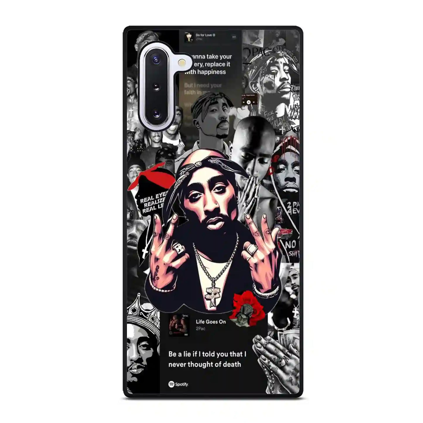 2 Pac Sakur Album Samsung Galaxy Note 10 5G Case