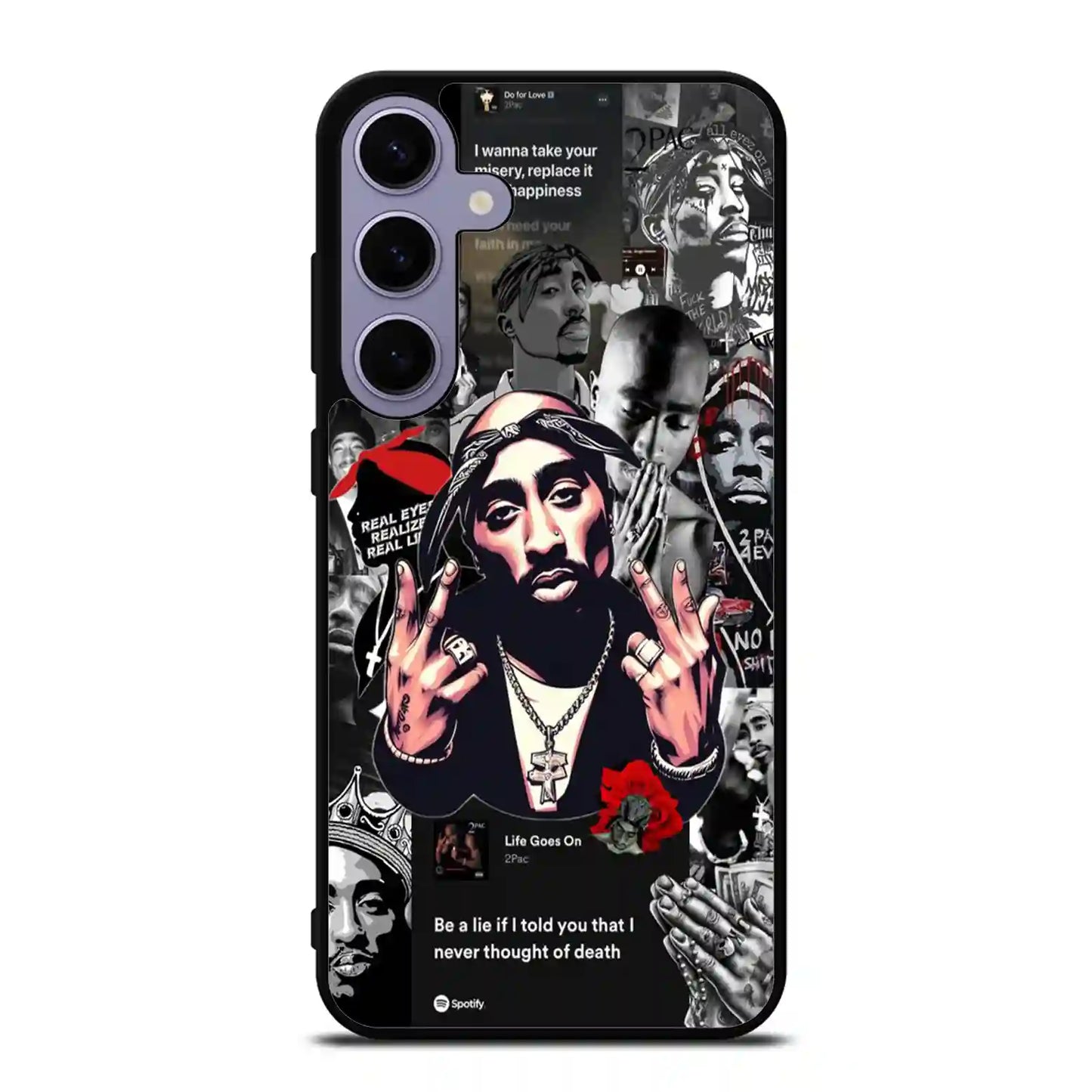 2 Pac Sakur Album Samsung Galaxy S24 Plus Case