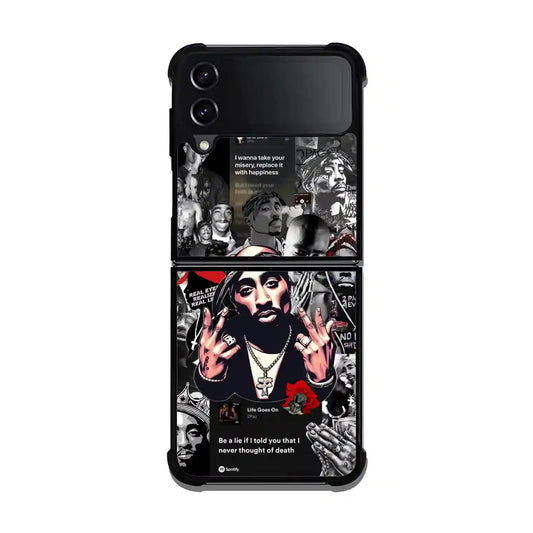 2 Pac Sakur Album Samsung Z3 Flip Case