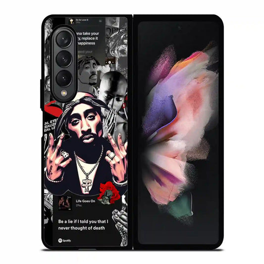 2 Pac Sakur Album Samsung Z3 Fold Case