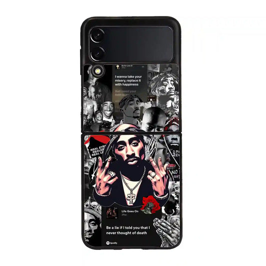 2 Pac Sakur Album Samsung Z4 Flip Case