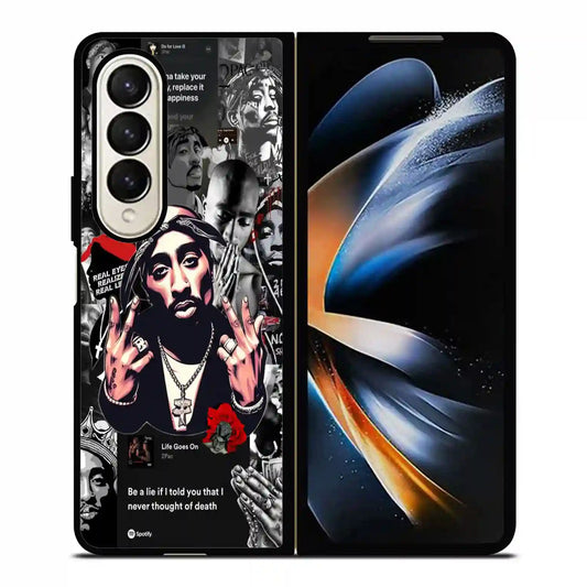 2 Pac Sakur Album Samsung Z4 Fold Case