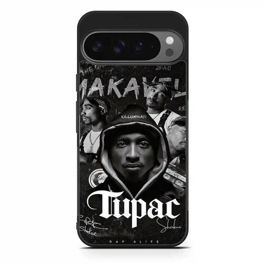 2 Pac Sakur Black Google Pixel 9 Pro XL Case