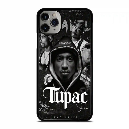 2 Pac Sakur Black iPhone 11 Pro Case