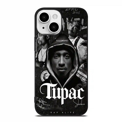 2 Pac Sakur Black iPhone 13 Mini Case