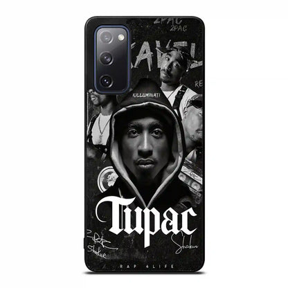 2 Pac Sakur Black Samsung Galaxy S20 FE Case