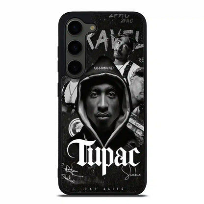 2 Pac Sakur Black Samsung Galaxy S23 FE Case