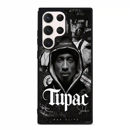 2 Pac Sakur Black Samsung Galaxy S23 Ultra Case