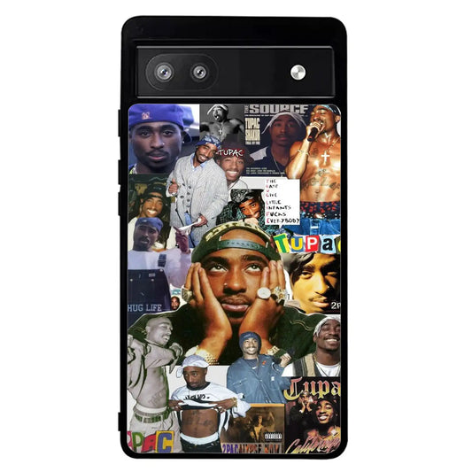 2 Pac Sakur Collage Google Pixel 6 Pro Case