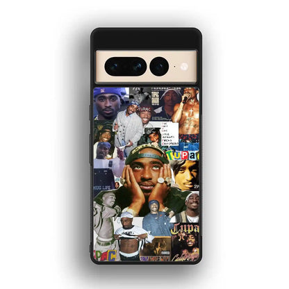 2 Pac Sakur Collage Google Pixel 7 Pro Case