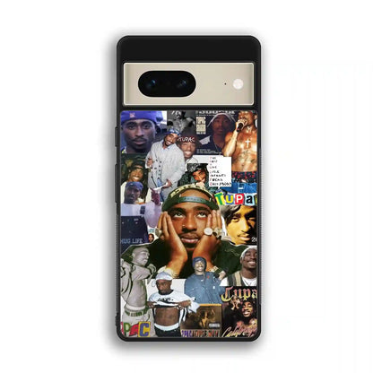 2 Pac Sakur Collage Google Pixel 7 Case