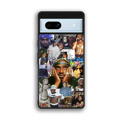 2 Pac Sakur Collage Google Pixel 8A Case