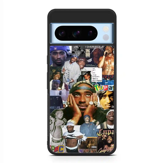 2 Pac Sakur Collage Google Pixel 8 Pro Case