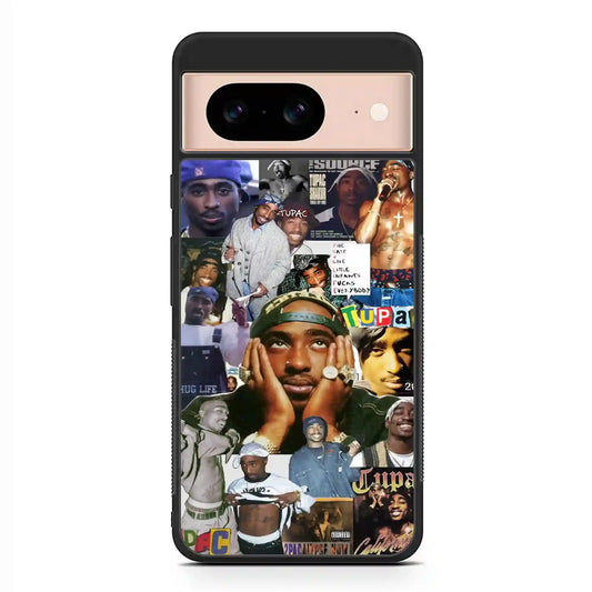 2 Pac Sakur Collage Google Pixel 8 Case