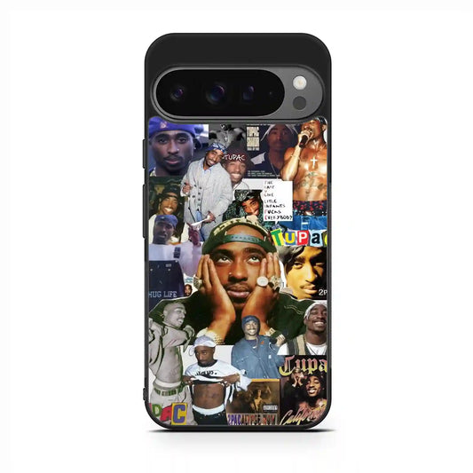 2 Pac Sakur Collage Google Pixel 9 Pro Case