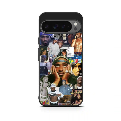 2 Pac Sakur Collage Google Pixel 9 Case