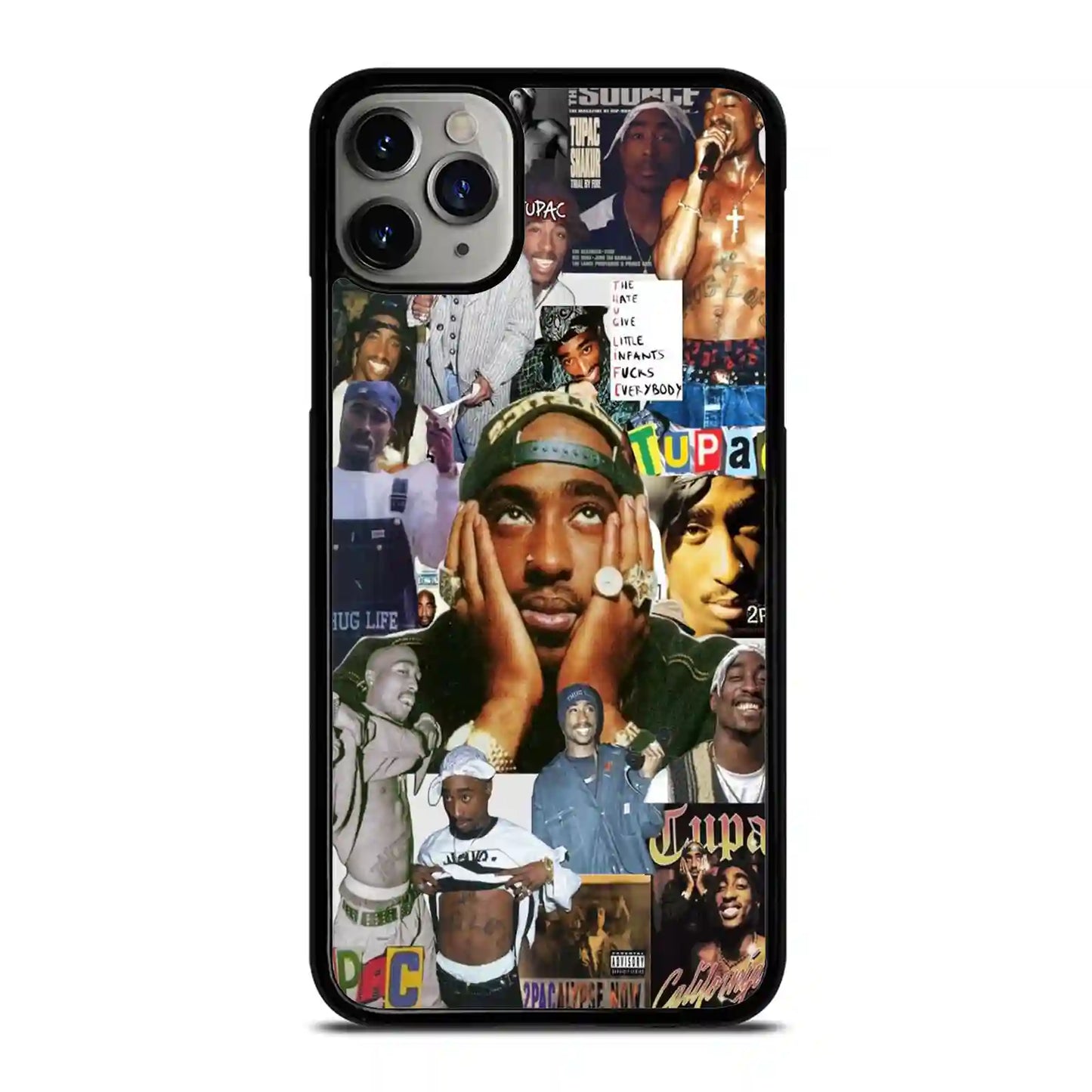 2 Pac Sakur Collage iPhone 11 Pro Case