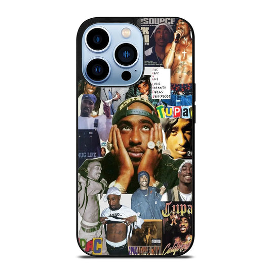 2 Pac Sakur Collage iPhone 13 Pro Max Case