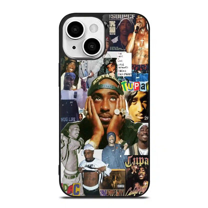 2 Pac Sakur Collage iPhone 13 Mini Case