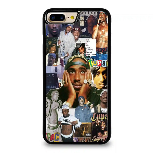 2 Pac Sakur Collage iPhone 7-8 Plus Case