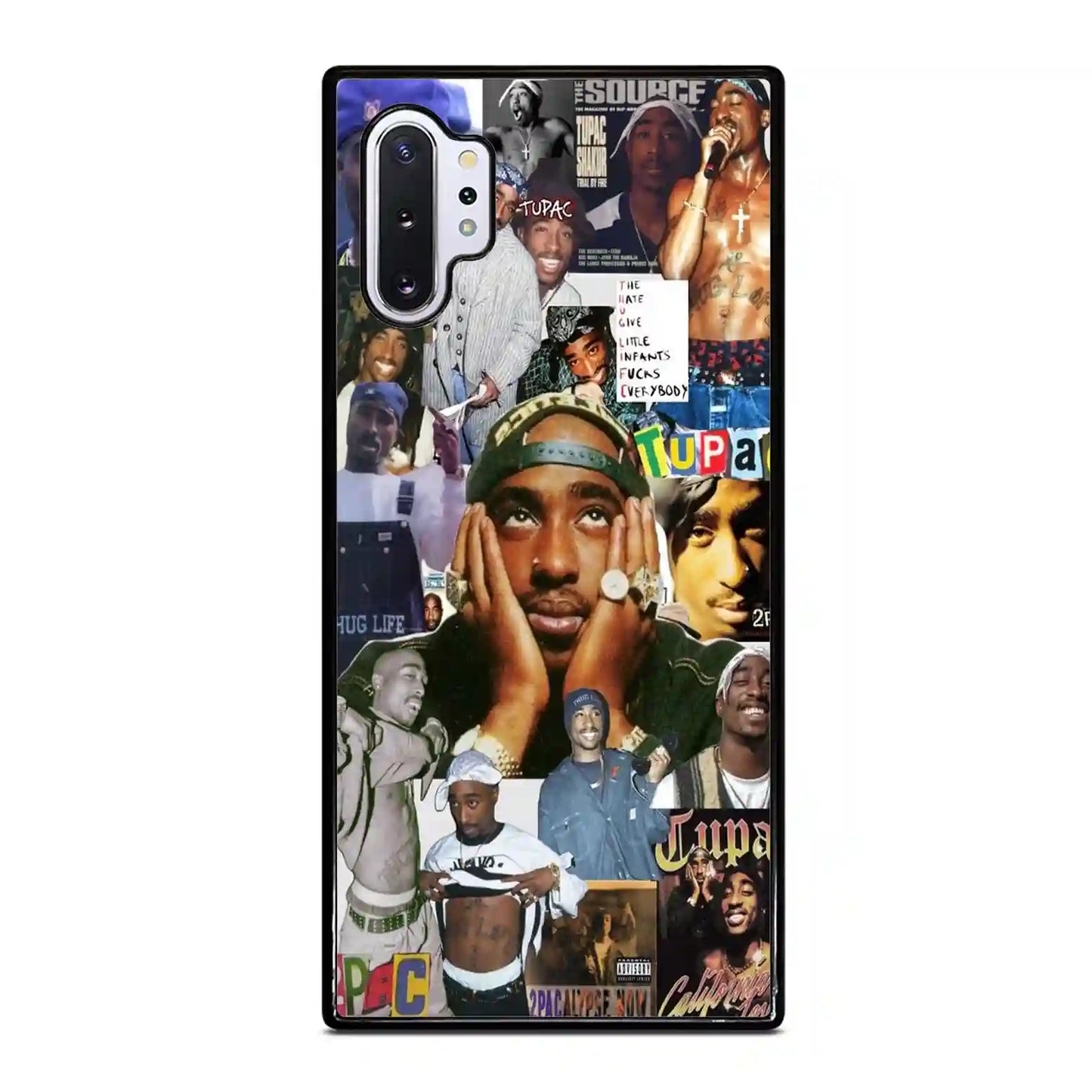 2 Pac Sakur Collage Samsung Galaxy Note 10 Pro 5G Case