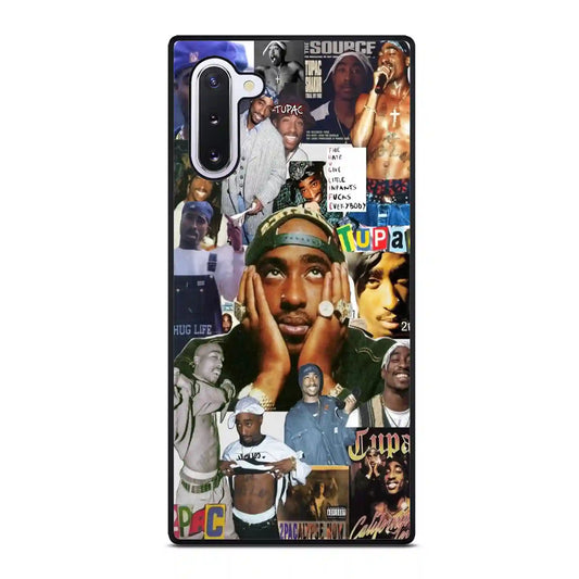 2 Pac Sakur Collage Samsung Galaxy Note 10 5G Case