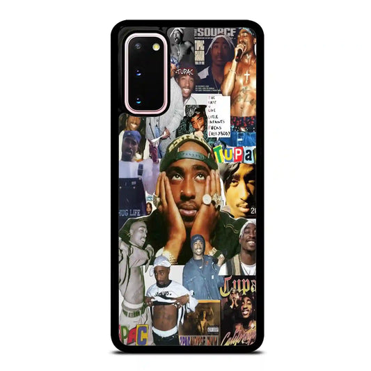 2 Pac Sakur Collage Samsung Galaxy S20 Case