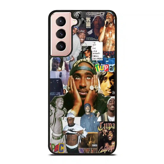 2 Pac Sakur Collage Samsung Galaxy S21 Plus Case