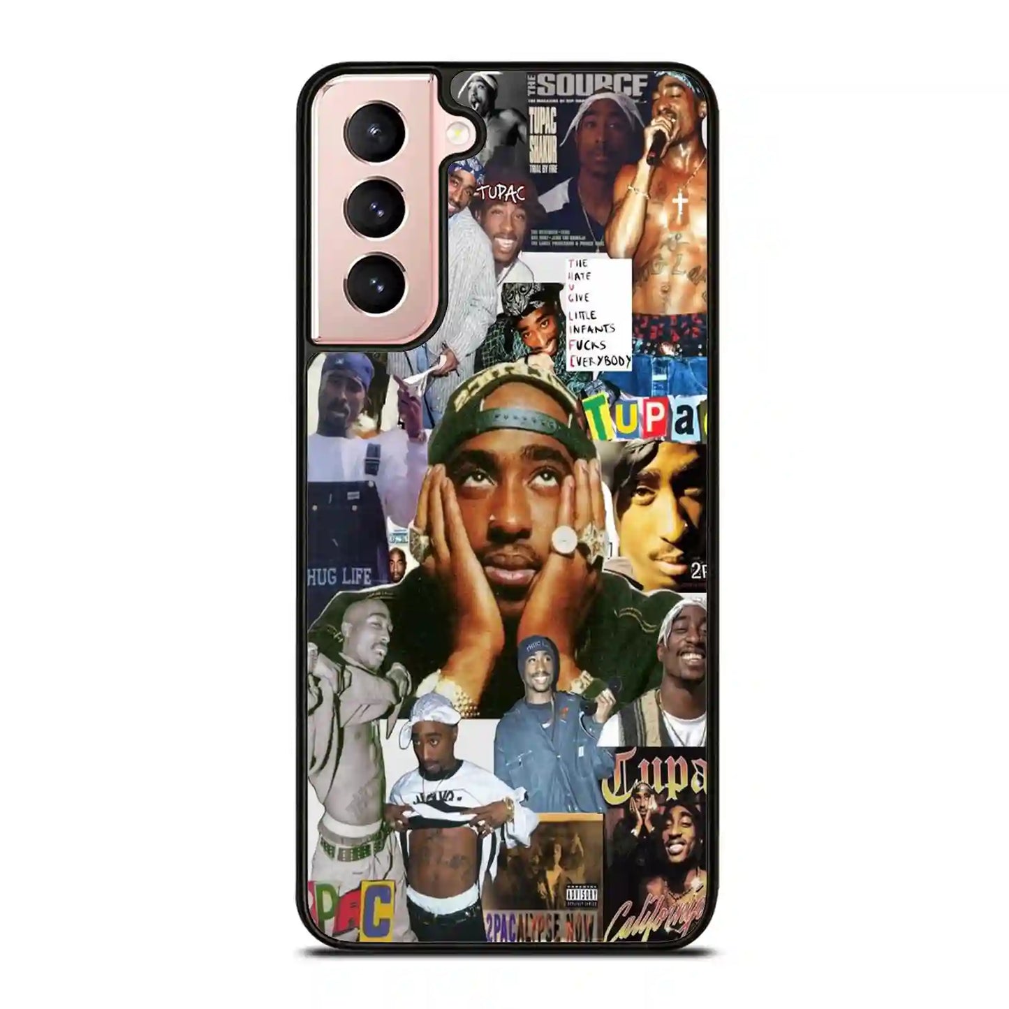 2 Pac Sakur Collage Samsung Galaxy S21 Case