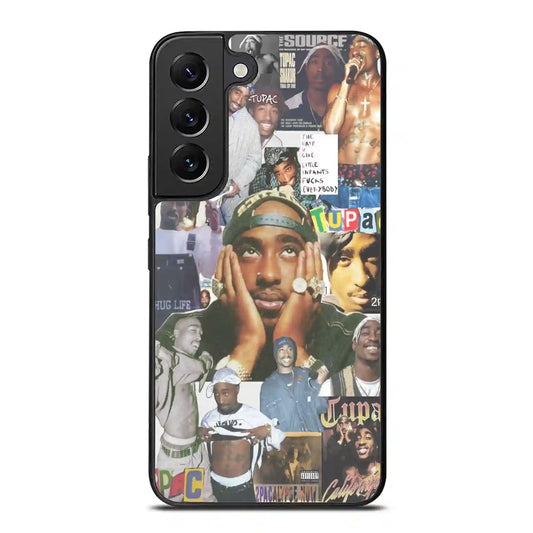 2 Pac Sakur Collage Samsung Galaxy S22 Plus Case