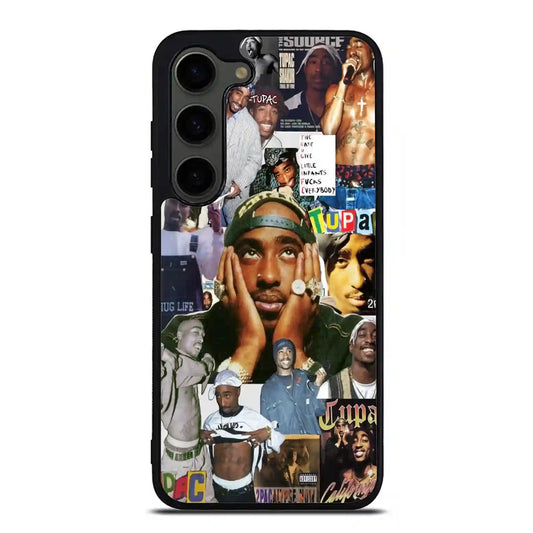 2 Pac Sakur Collage Samsung Galaxy S23 Plus Case