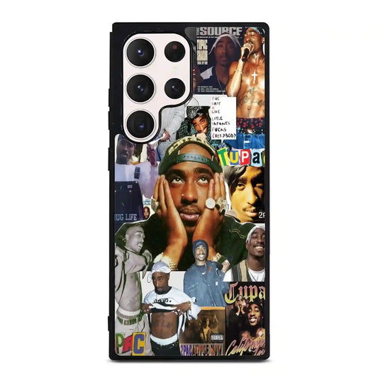 2 Pac Sakur Collage Samsung Galaxy S23 Ultra Case