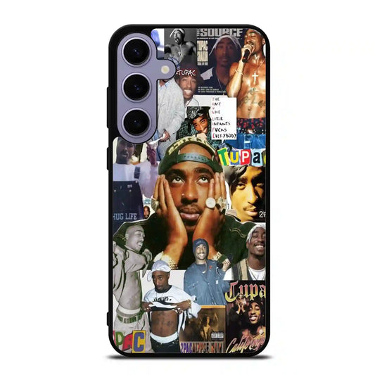 2 Pac Sakur Collage Samsung Galaxy S24 Plus Case