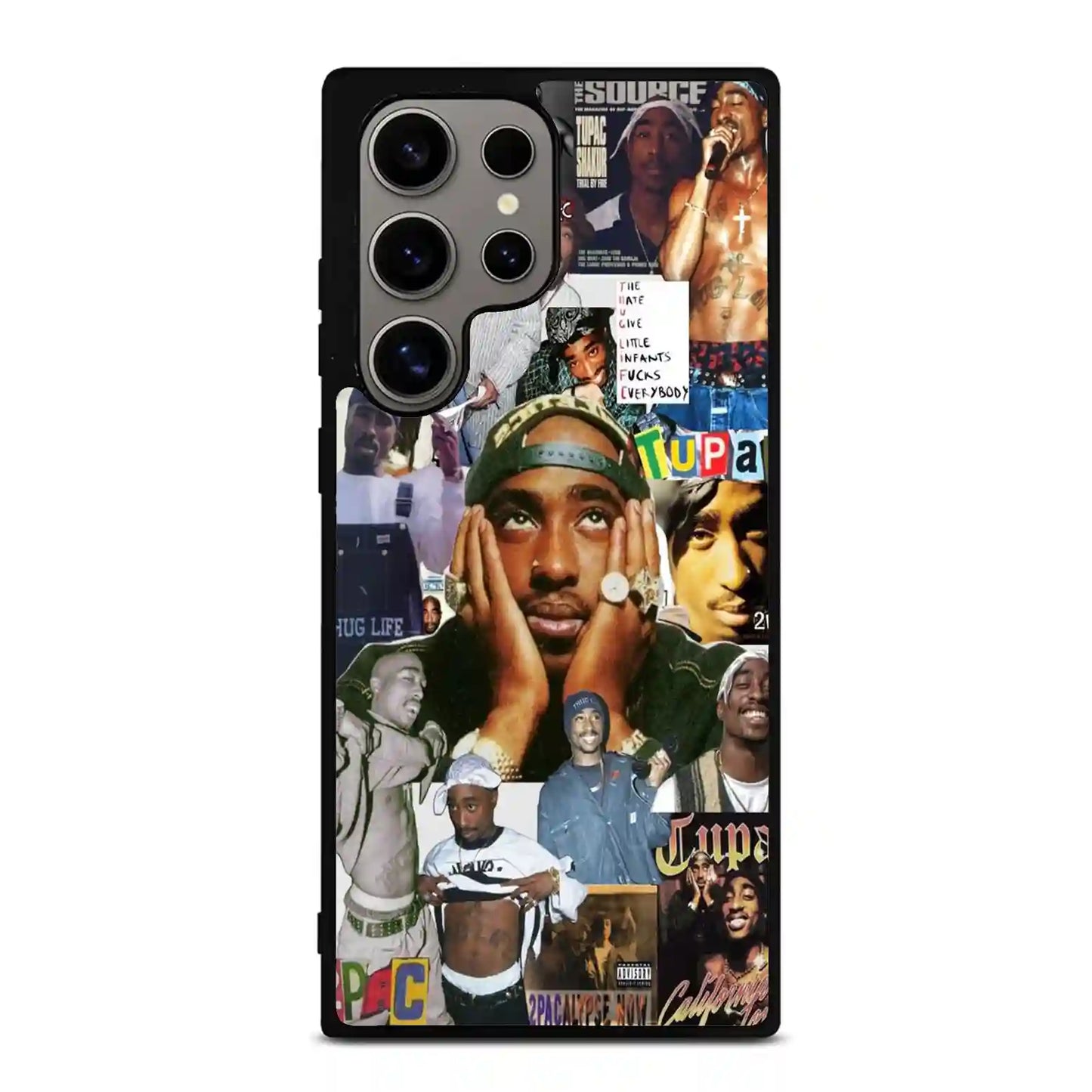 2 Pac Sakur Collage Samsung Galaxy S24 Ultra Case