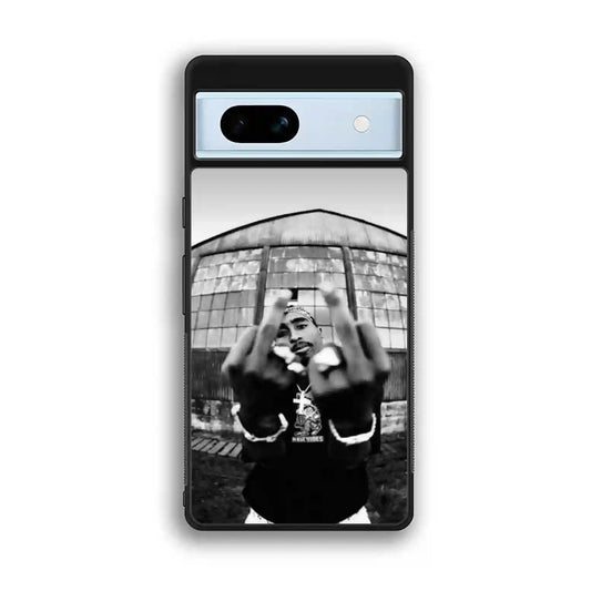 2 Pac Sakur Color Google Pixel 8A Case