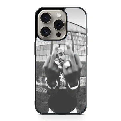 2 Pac Sakur Color iPhone 15 Pro Max Case