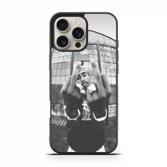 2 Pac Sakur Color iPhone 16 Pro Case