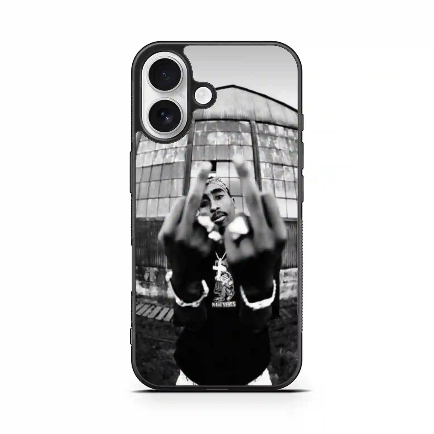 2 Pac Sakur Color iPhone 16 Case