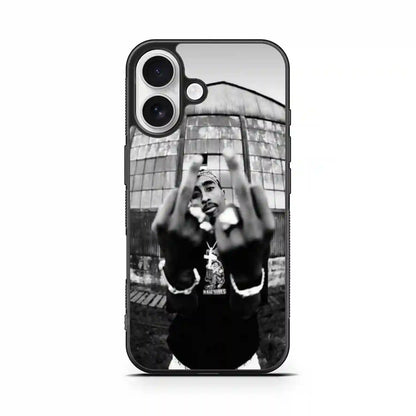 2 Pac Sakur Color iPhone 16 Case