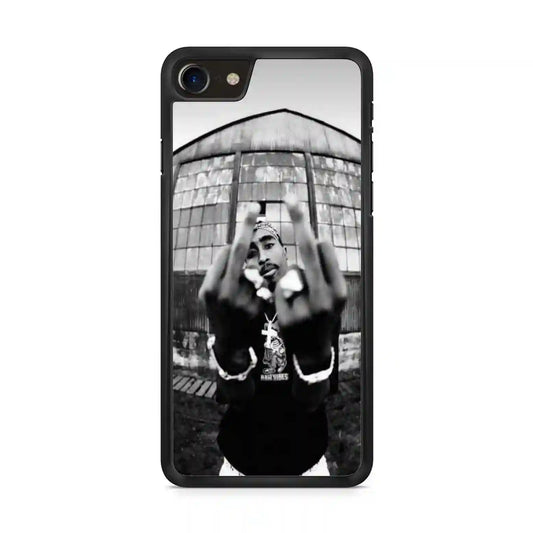 2 Pac Sakur Color iPhone SE 2020 Case